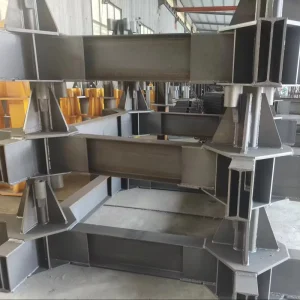 High Quality Welded Steel Column and Beam Structure for Multi Storey Building Projects