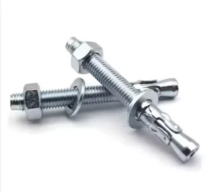 High Quality Zinc Plated Wedge Expansion Anchor Carbon Steel Concrete Anchor Bolt