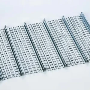 High Rib Lath Galvanized Expanded Metal for Concrete Floor Decking Galvanized Diamond Expanded Metal Lath Rib Lath for Wall