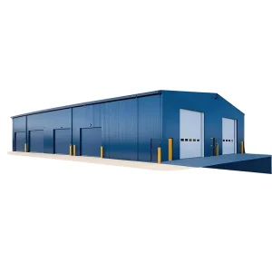 High Rise Customized Pre engineered Factory Direct Sales Components Courtyard Building Steel Structure Apartment Gym Warehouse