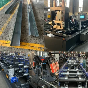 High Speed CZ Purlin Roll Forming Machine for Prefabricated Building Steel Structure Warehouse Construction