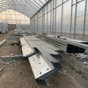 High Standard Steel Structure Channel Galvanized Z-shaped Purline Durable Anti-corrosion Building Z-roof Modern Design
