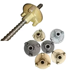 High Strength 15/17mm 180KN Steel Tie Rod and Tie Nut for Concrete Construction Formwork System