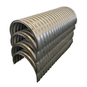 High-Strength 36-Inch Corrugated Galvanized Steel Culvert Pipe, Double-Wall Design, Manufacturer