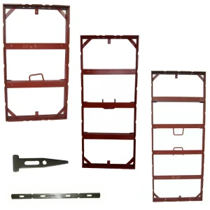High-Strength 45# Steel Hot-Rolled F-Shaped Steel With Punching for Welding Building Formwork Frame