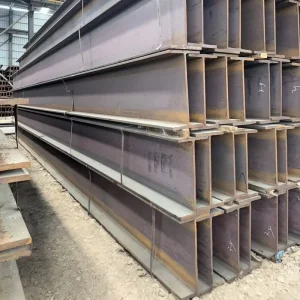 High Strength ASTM A36 Carbon Steel H-Beam for Construction Hot Rolled Structural Beam Cutting Welding Bending Services Q235B
