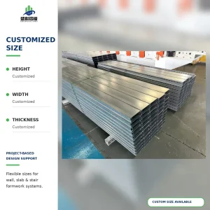 High Strength Alloy Steel Formwork Building Concrete Formwork System Easy Assembly for High-rise Residential Construction