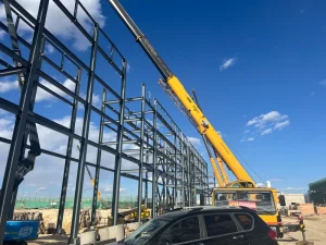 High Strength Anti-Corrosion Steel Structure Warehouse & Workshop for Chemical Plant