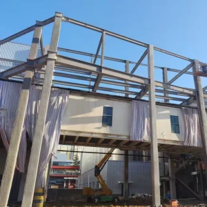 High-Strength Anti-Corrosion Steel Structure Workshop and Warehouse with Portal Frame