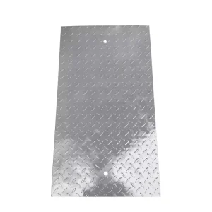 High Strength Anti-Slip Stair & Elevator Tread Plate with Embossed Pattern Q235B for Safe Flooring