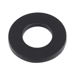 High Strength Carbon Steel Flat Washer Black With Wedge Split Style M2 M3 M4 M5 M6 M8 M10 Sizes Enlarged Gasket Black Washer