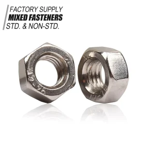 High Strength Carbon Steel Hexagon Nuts Grade 4.8 8.8 for Friction Grip Joints Black Oxide Finish Structural Nuts