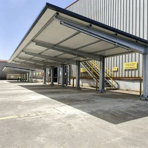 High Strength Custom Prefabricated Steel Carport Metal Canopy for Residential and Commercial Outdoor Use
