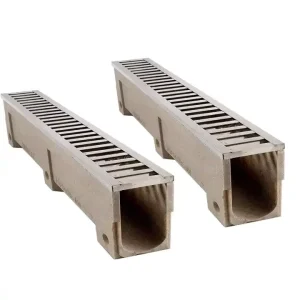 High Strength EN1433 Water Gutter Drain Trench System Stainless Steel Gutter Drain Grill for Sidewalk
