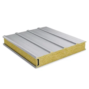 High Strength Export Grade Rock Wool Sandwich Panel with Strict QC and Optimized Stacking Design Factory Price