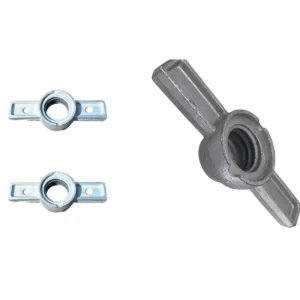 High Strength Forged Scaffold Jack Nut with Double Wing Handle