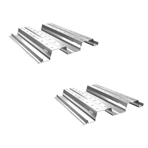 High Strength Galvanized Metal Floor Decking Sheets for Building Materials Corrosion Resistant for Warehouse Bridge Platforms