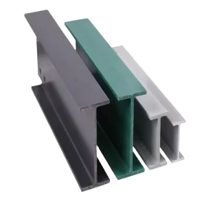High Strength Lightweight I Beam Fiberglass Pultruded Profiles Corrosion Resistance Frp I Shape Beam