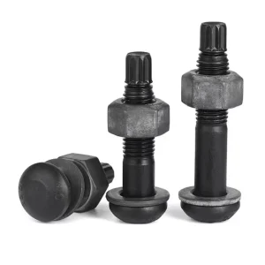 High Strength M16*55 Round Head Steel Structure Connection Bolts 12.9 Grade Torque Shear Type High Efficiency Fastening
