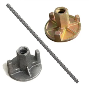 High Strength Modern Galvanized Steel Formwork Tie Rod with Full Thread and Disc Nut for Outdoor Use