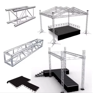 High Strength Multiple Styles Aluminum Truss System Truss Steel Suitable for Wedding Stage