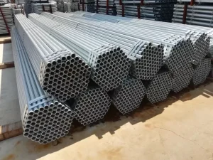 High Strength Pre Galvanized Hot Dip Galvanized Scaffolding Tube Round Pipe for Construction Q235 Q195 Steel 48.3*3.2mm*5m