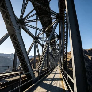High Strength Prefabricated Buildings Steel Truss Bridge for Heavy Industrial Equipment and Machinery