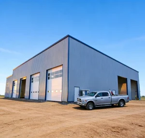 High-Strength Prefabricated Steel Structure Metal Frame Warehouse Workshop Garage Kit