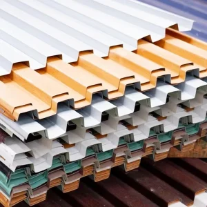 High Strength Profiled Steel Roofing Panel JIS G3312 Color Coated Roof Sheet for Steel Structures