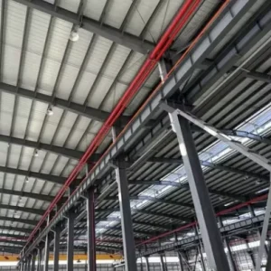 High Strength Q235B Q345B Heavy Solid H shape Steel Structure Building Prefab Factory Warehouse Crane Beam Workshop Welding