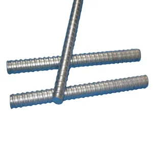 High Strength Steel Thread Bar Construction Formwork Tie Rods for Scaffolding at Construction Sites