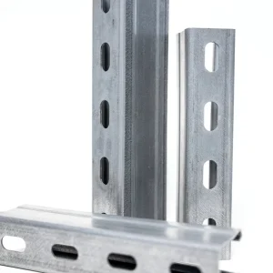 High Strength Steel ZM Steel Custom C Channel Steel Solar Pv Mounting Bracket Structure Unistrut Channel