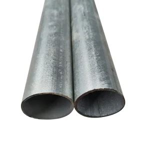 High Strength Structural Galvanized Round Pipe 40-219mm OD x 2.5-10mm Wall Q235B Q355B ST52 6M GI Steel Tube
