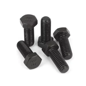 High Strength Structural Hex Head Bolt ASME ANSI B18.2.1 Carbon Steel A449(40Cr) Black Oxide Hexagon Bolt