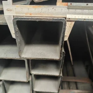 High Strength Structural Q235B/Q355B SHS/RHS Carbon Steel Square & Rectangular Tube for Building Frames and Support Structures