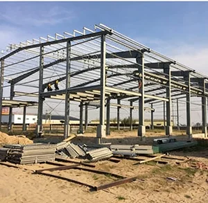 High Strength Structural Steel Columns for Light Steel Frame Office Building Warehouse Workshop School Hospital Use
