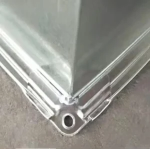 High Strength TDC TDF Air Duct Corner Connectors for Commercial Building HVAC