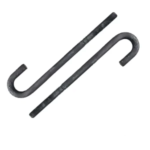 High Strength Zinc Alloy L J Anchor Bolt DIN799 8.8 10.9 12.9 Bolts and Nuts