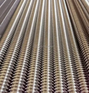 High Strength Zinc Coated Stainless Steel Double Ended Full Threaded Threaded Rod Column Grade 4.8 8.8 12.9 Office Building