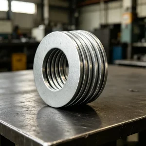 High Tensile 60Si2MnA Spring Steel Washers Zinc Plated Split Type Lock Washer for Industrial Assembly
