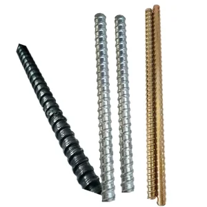 High Tensile Hot Rolling Tie Rod 15 17 Wing Nuts Formwork Steel Thread Z Bar