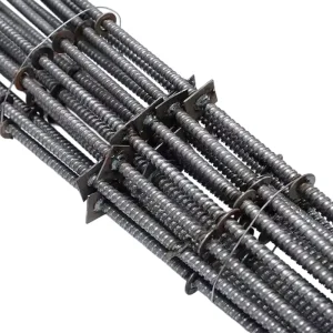 High Tensile Trapezoidal Thread All Thread Formwork Tie Rod M12-M16 Custom Length Through Wall Tie Rod for Infrastructure