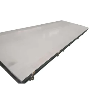 High Top Checkered Stainless Steel Sheet 304 316L Trailer Flooring & Railway Step Plate Grade