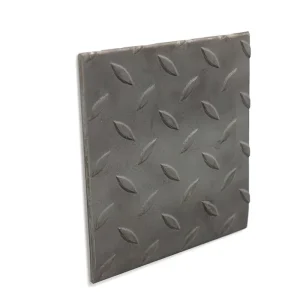 High Traction Large Stucco 1500x6000x5mm Q195 Carbon Steel 6000mm Long Embossed Steel Tread Plate for Walkways