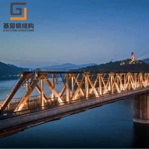 High Wind Resistant Steel Structure Bridge Welded Steel Girder Bridge for Coastal Area Highway Infrastructure Works