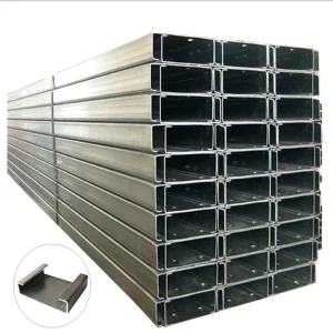 High-quality 1.8-3.0mm Galvanized Steel C Purlins and C-Shaped Steel Channels