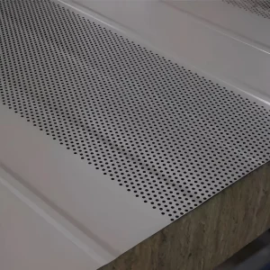 High quality Acoustic Sandwich Panel High quality Steel and PU Sandwich Length Can Be Customized Sound absorbing Material