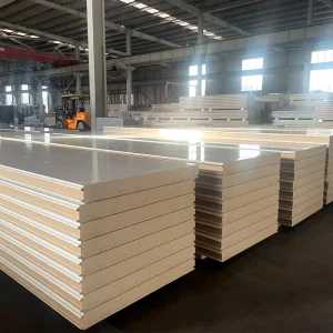 Higher Quality Fire Resistant Eco-Friendly Insulated Polyurethane PU Sandwich Board Panels for Warehouses Cold Workshops Hotels