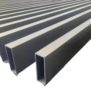 Hollow Section Carbon Steel Q235 Square Metal Black Hot Rolled Rectangular Tube Erw Steel Square Tubes 80 X 80