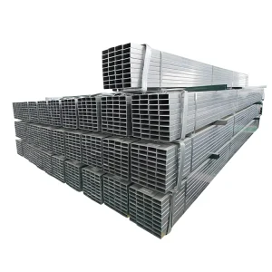 Hollow Section Rectangular Square Tube ASTM A500 Q195 Q235 Q345 Zinc Coated Hot Dipped Galvanized Steel Pipe Tube SHS RHS